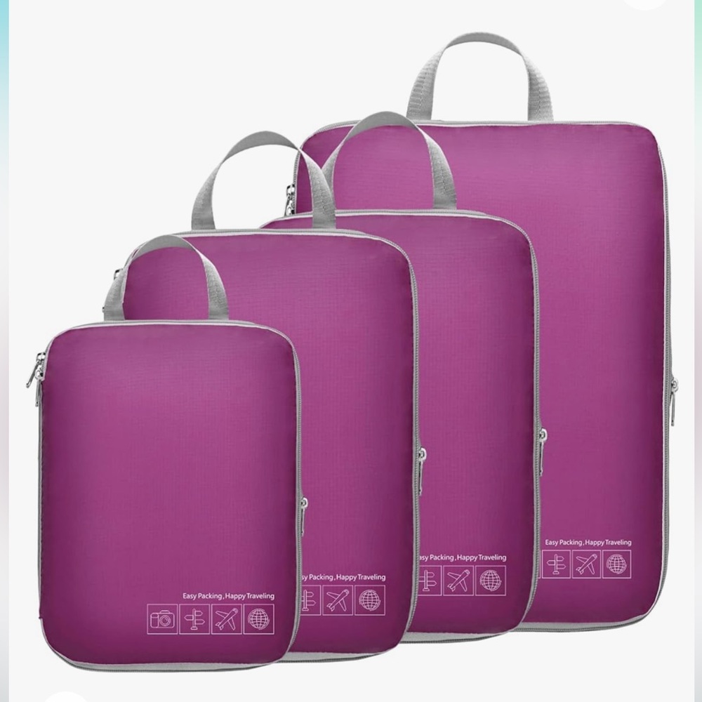 NWT Compression Packing Cubes for Travel